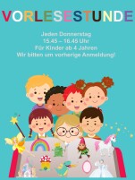 Vorlesestunde-Plakat